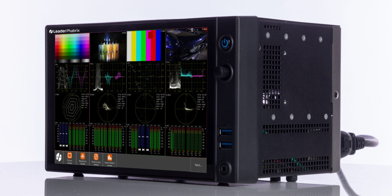 Disguise invests in Leader’s new LPX500 waveform monitor and multiple PHABRIX instruments for advanced SDI and IP compliance