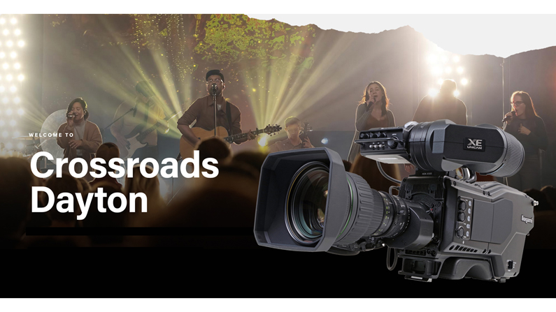 Crossroads Church Selects Ikegami HDK-X500 Cameras for New Dayton Campus